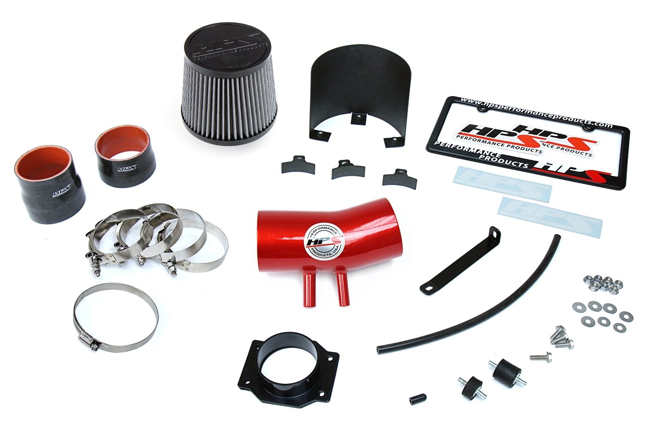 HPS Shortram Air Intake Kit 1999-2004 Nissan Frontier 3.3L V6 Non Supercharged — 215EF