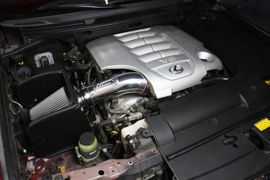 HPS Shortram Air Intake Kit 2008-2020 Toyota Land Cruiser 5.7L V8, Includes Heat Shield