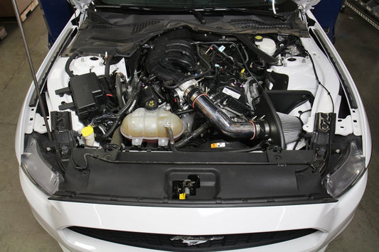 HPS Shortram Air Intake Kit 2015-2017 Ford Mustang 3.7L V6, Includes Heat Shield, 827-638