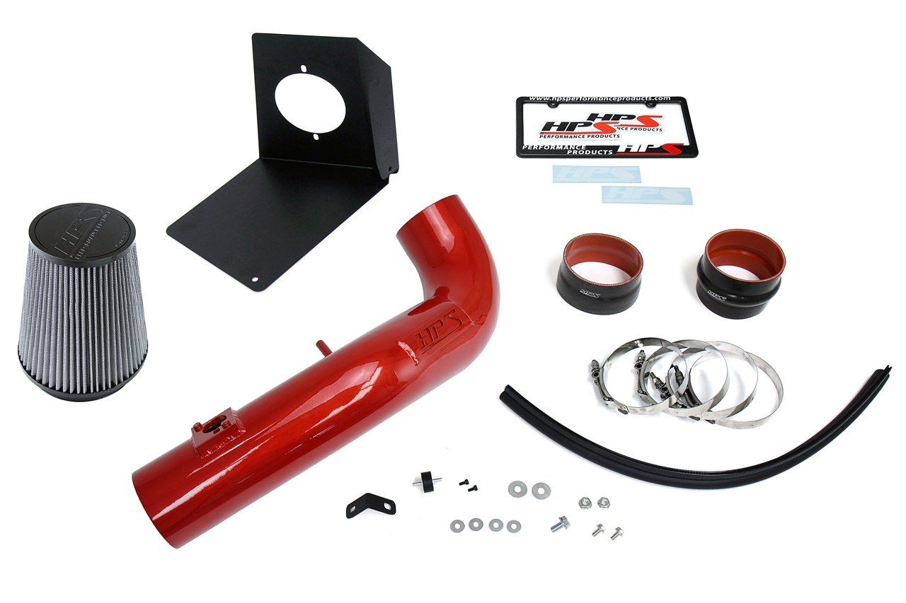 HPS Performance Shortram Air Intake Kit 2009-2014 GMC Yukon 4.8L 5.3L 6.2L V8