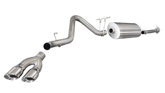Corsa 11-12 Chevrolet Silverado Ext. Cab/Std. Bed 2500 6.0L V8 Polished Sport Cat-Back