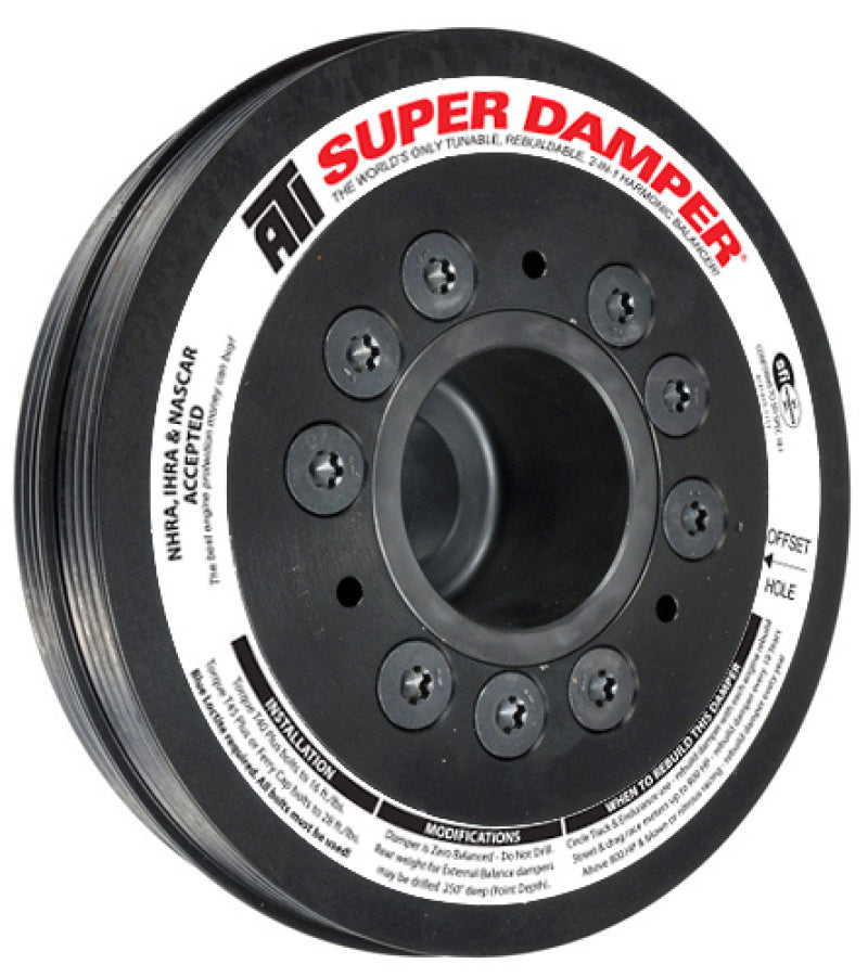 ATI Damper - 6.78in - Alum - (2) 4 Grv - Mitsubishi Eclipse