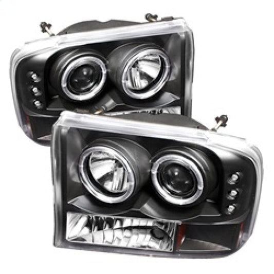 Spyder Ford F250 Super Duty 99-04 Projector Version 2 LED Halo LED Blk