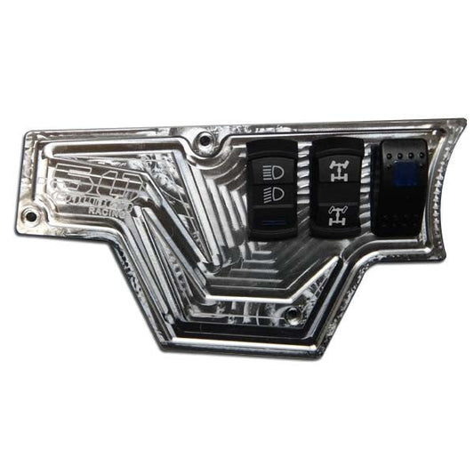 XP 1000 6 Switch Dash Panel (Only) Silver