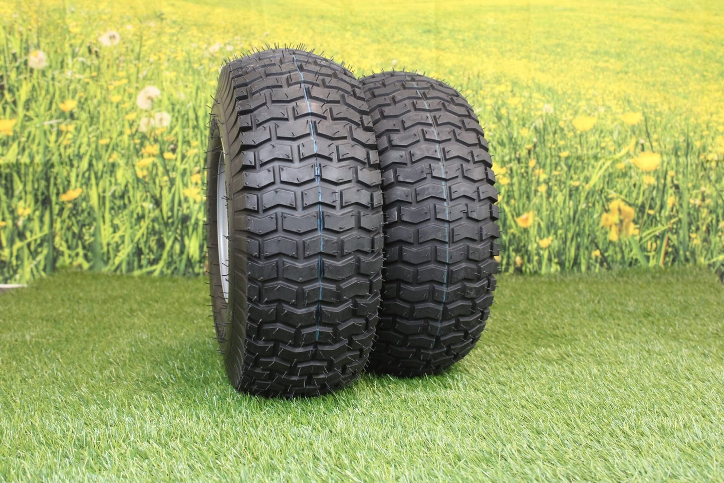Antego Tire & Wheel (Set of 2) 15x6.00-6 Tire and Wheel Assemblies, ATW-001