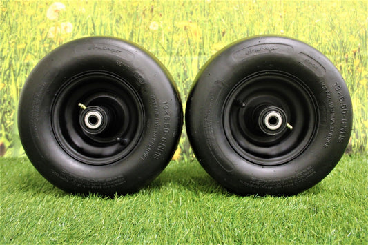 Antego Tire & Wheels - OEM Match or Greenworks 3420072337 13x6.50-6 Tire Wheel Assembly
