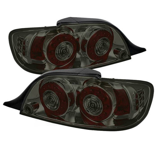 SPYDER Xtune Mazda Rx-8 04-08 LED Tail Lights Smoke ALT-ON-MRX804-LED-SM 5081216