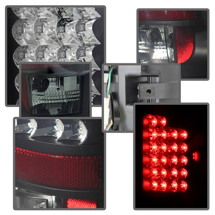 Spyder Dodge Ram 02-06 1500/Ram 2500/3500 03-06 LED Tail Light Black Smoke