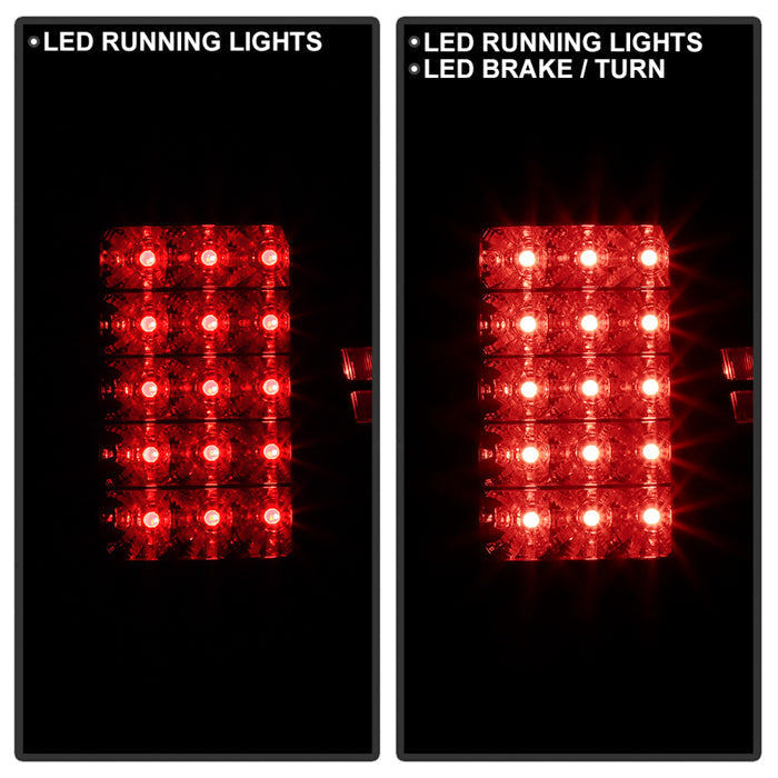 Spyder Dodge Ram 1500 09-14 LED Tail Lights Incandescent- Blk Smke Alt-Yd-DRAM09-Led-Bsm