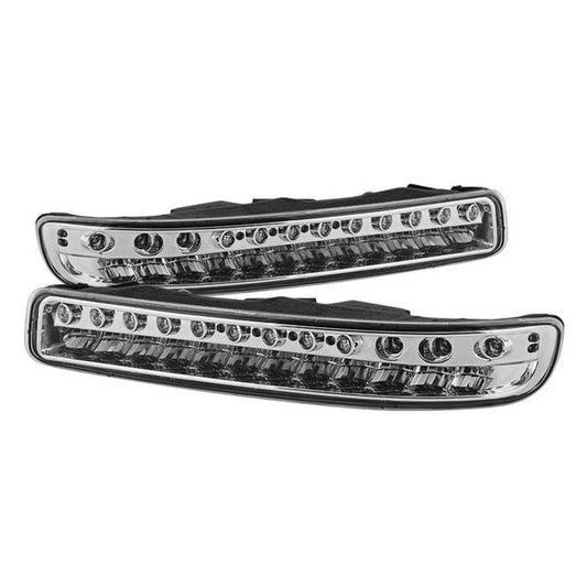 SPYDER Xtune GMC Sierra 99-06 Full LED Bumper Lights Chrome CBL-JH-GS99-LED-C 9027154