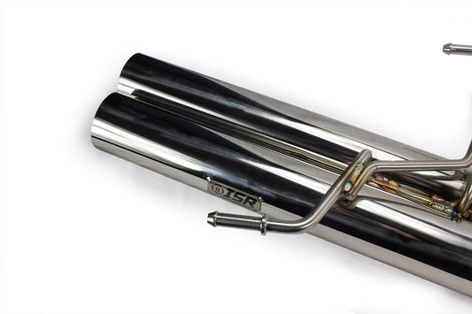 ISR Performance BMW E46 Series II EP Dual-Rear Section Only IS-S2RO-EPD-E46