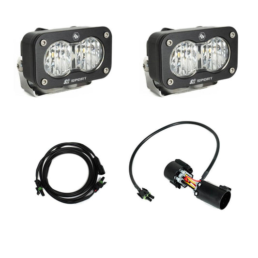 Baja Designs 23-24 Ford F250/F350 Super Duty S2 Sport Dual Reverse Light Kit w/Trailer Hitch Harness 448231
