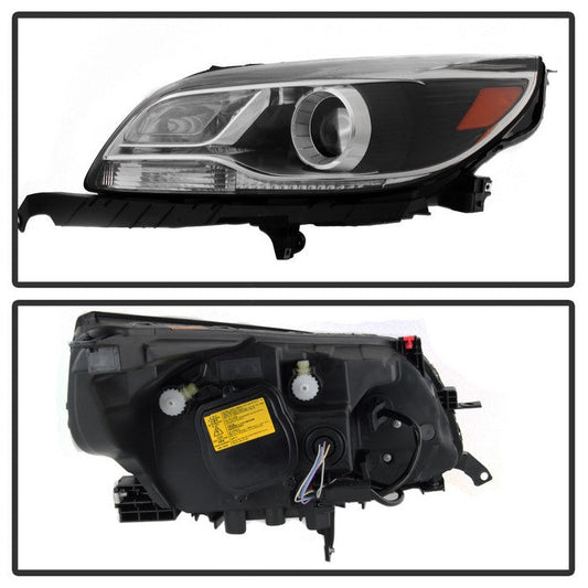 SPYDER xTune 13-15 Chevy Malibu (HID Model Only) OEM Projector Headlights - Left (HD-JH-CM13-HID-OE-L) 9942327