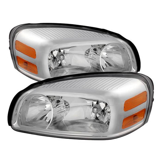 SPYDER Xtune Chevy Uplander 05-09 Headlights -Chrome HD-JH-CUP05-AM-C 9026034
