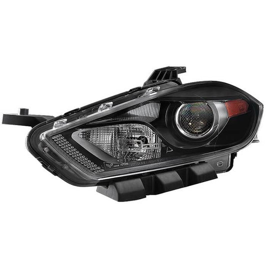 SPYDER xTune Dodge Dart 13-15 Driver Side Projector Headlight - OEM Left - Black HD-JH-DDART13-H-OE-L 9035159