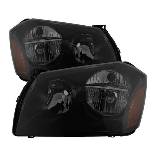 SPYDER Xtune Dodge Magnum 05-07 Crystal Headlights Black Smoked HD-JH-DMAG05-AM-BSM 9033414