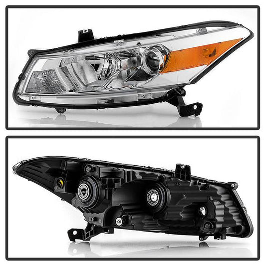SPYDER xTune 08-10 Honda Accord Coupe OEM Style Headlights - Chrome (HD-JH-HA08-2D-AM-C) 9044182