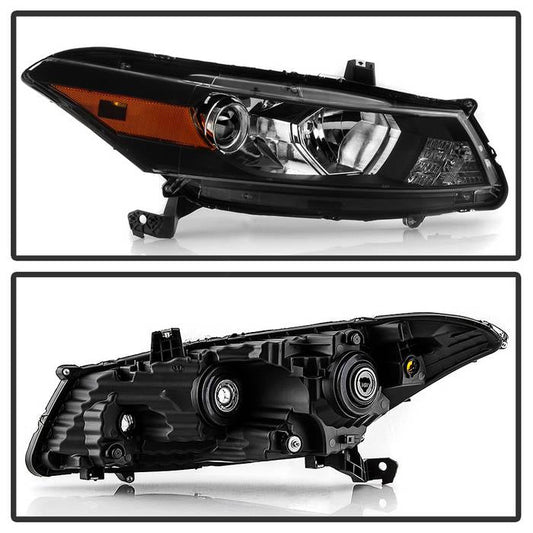 SPYDER xTune 08-10 Honda Accord Coupe Passenger Side Headlight - OEM Right (HD-JH-HA08-2D-OE-R) 9044205