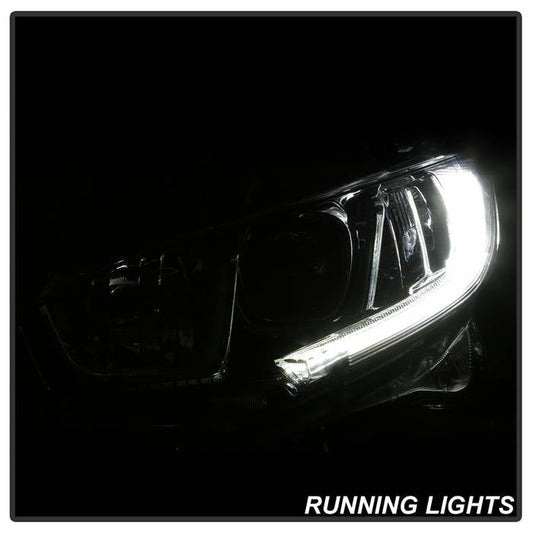 SPYDER xTune 16-18 Honda Civic Driver Side Halogen Headlight - OEM Left (HD-JH-HC16-H-OE-L) 9044397