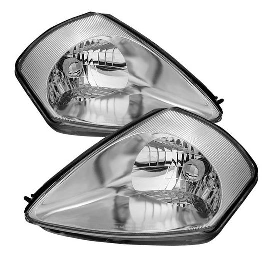 SPYDER Xtune Mitsubishi Eclipse 00-05 Crystal Headlights Chrome HD-JH-ME00-C 9023958