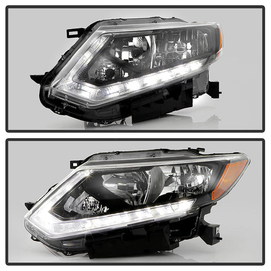 SPYDER 14-16 Nissan Rogue (Halogen Models) OEM Style Headlights (HD-JH-NROG14-OE-SET) 9047305