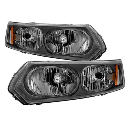 SPYDER xTune Saturn ION Sedan only 03-07 OEM Style Headlights - Black HD-JH-SAION-4D-BK 9035685