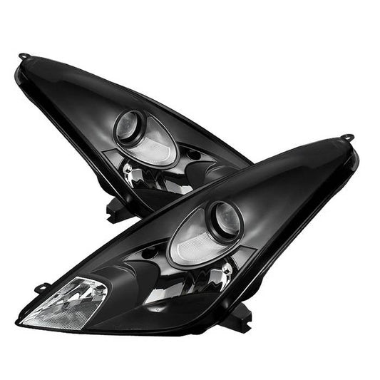 SPYDER Xtune Toyota Celica 00-05 Crystal Headlights Halogen Model Only Black HD-JH-TCE00-BK 9024054