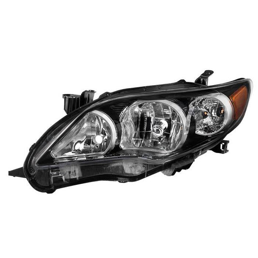 SPYDER xTune Toyota Corolla 11-13 S XRS Driver Side Headlights - OEM Left - Black HD-JH-TCO11-OE-BK-L 9937507