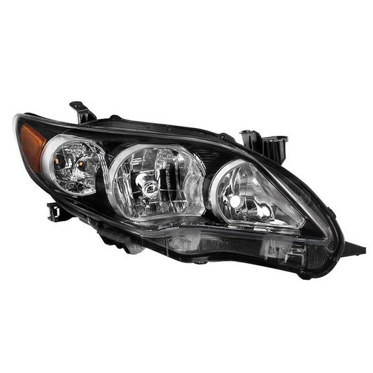 SPYDER xTune Toyota Corolla 11-13 S XRS Passenger Side Headlights - OEM Right - Black HD-JH-TCO11-OE-BK-R 9937514