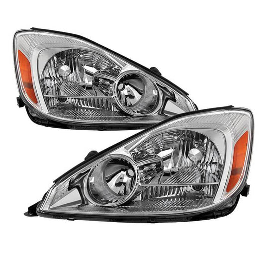 SPYDER Xtune Toyota Sienna 2004-2005 Halogen Only OEM Style Headlights Chrome HD-JH-TSIE04-AM-C 9029776