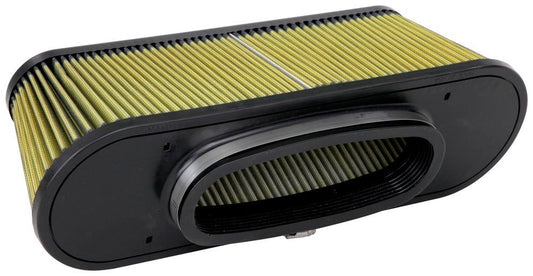 Airaid Universal Air Filter 8-5/8in FLG x 17-9/16x5-9/16in B x 15-1/16x3-1/16in T x 6in H 724-475