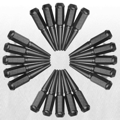 10x1.25mm Extended Spike Lug Nuts - 60 Degree Taper Seat
