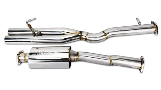 ISR Performance EP (Straight Pipes) Dual Tip Exhaust - Infiniti G35 Coupe 03-07
