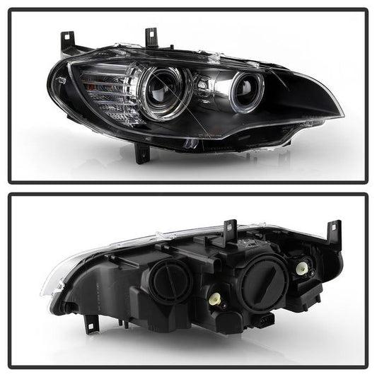 SPYDER xTune 08-14 BMW X6 Passenger Side HID AFS Projector Headlights - OEM Right (PRO-JH-BX608-AFS-OE-R) 9943867