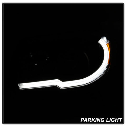 SPYDER Xtune Toyota 4Runner 06-09 LED Light Bar Projector Headlights 9046858