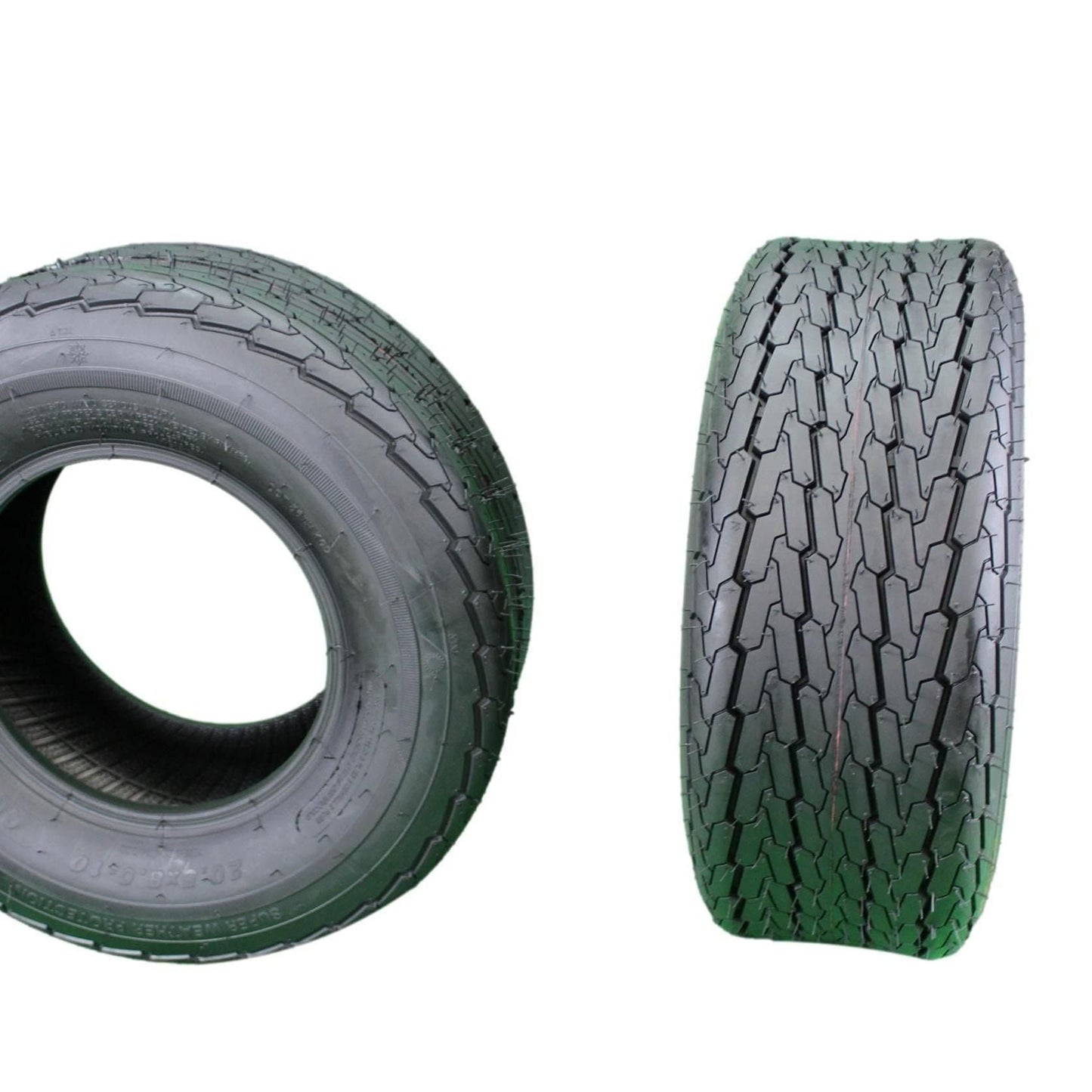 Set of 2 Antego ATW-058 10 ply 205/65-10 20.5x8.00-10 Load Range E tires only