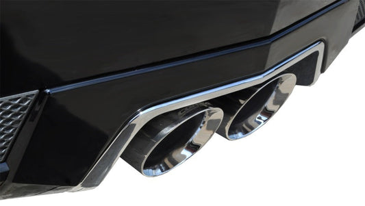 Corsa Performance 11-13 Cadillac CTS Coupe V 6.2L V8 Polished Sport Axle-Back Exhaust