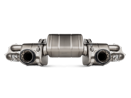 Akrapovic 2020+ Porsche Cayman GT4 (718) Slip-On Race Line (Titanium) (Req Tips / Option