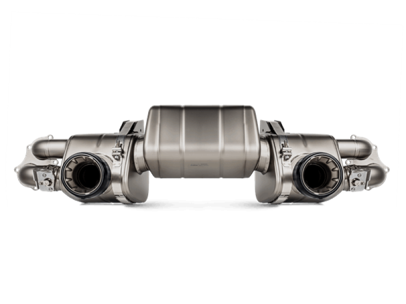 Akrapovic 2020+ Porsche Cayman GT4 (718) Slip-On Race Line (Titanium) (Req Tips / Option