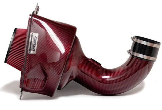 Corsa 14-19 Chevy Corvette 6.2L (Non Z06) Closed Box Air Intake w/ DryTech Filter-Carbon