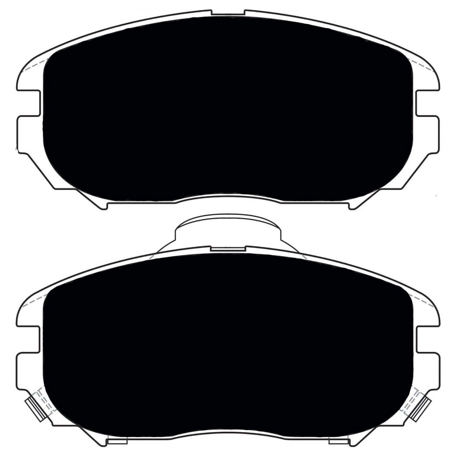 Porterfield Brake Pads for 2010 BUICK ALLURE