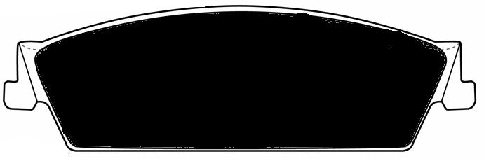 Porterfield Brake Pads for 2011 CHEVROLET SUBURBAN 1500 4WD