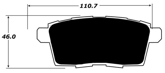 Porterfield Brake Pads for 2008 MAZDA CX-7