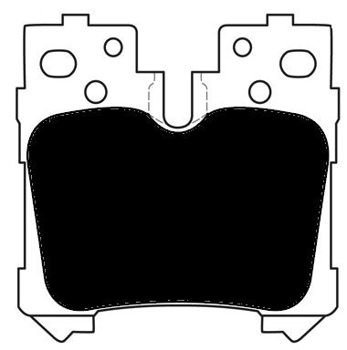 Porterfield Brake Pads for 2013 LEXUS LS 460