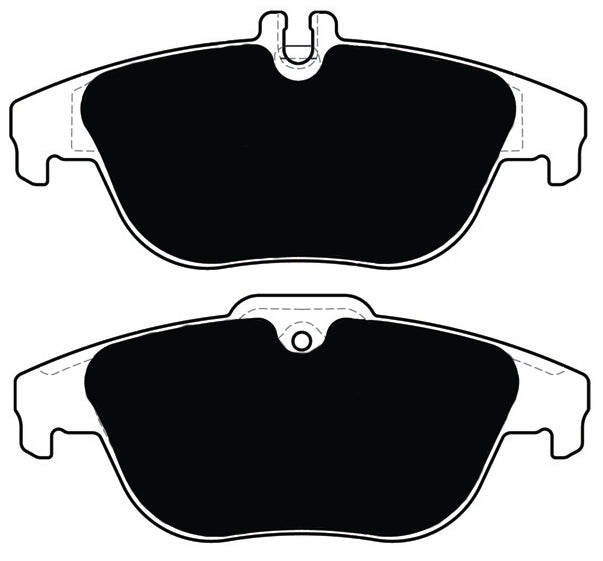 Porterfield Brake Pads for 2015 MERCEDES-BENZ C250 Coupe Sport Edition
