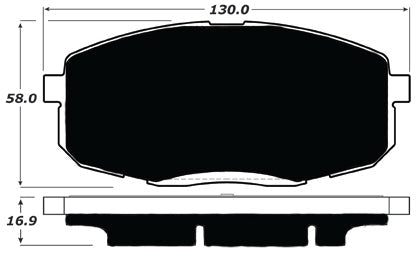 Porterfield Brake Pads for 2013 KIA FORTE 2.0L