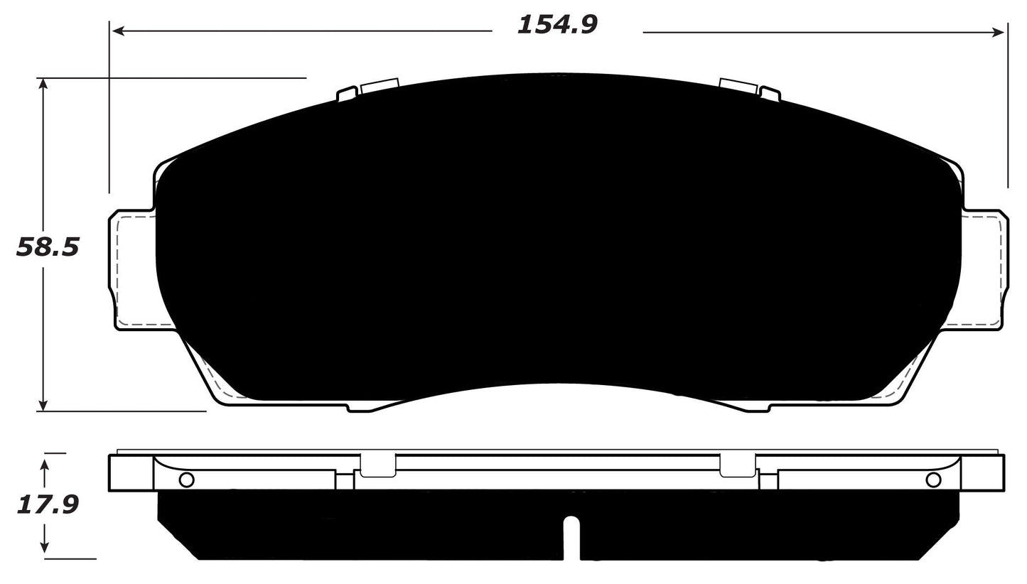 Porterfield Brake Pads for 2012 HONDA ACCORD Crosstour V6 AWD