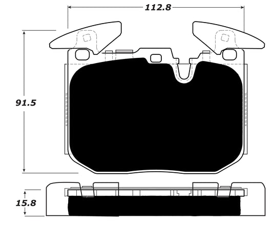 Porterfield Brake Pads for 2016 BMW M2