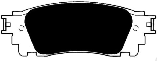 Porterfield Brake Pads for 2016 LEXUS NX200T/ NX300H