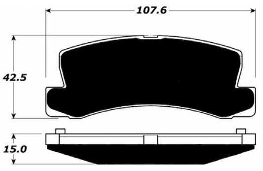 Porterfield Brake Pads for 2001 Lexus RX 300